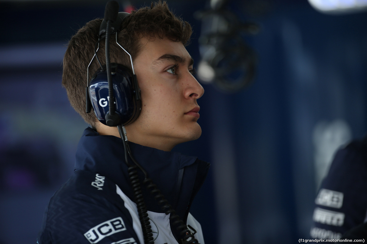 GP BRASILE, 09.11.2018 - Prove Libere 1, George Russell (GBR) Test driver, Williams FW41