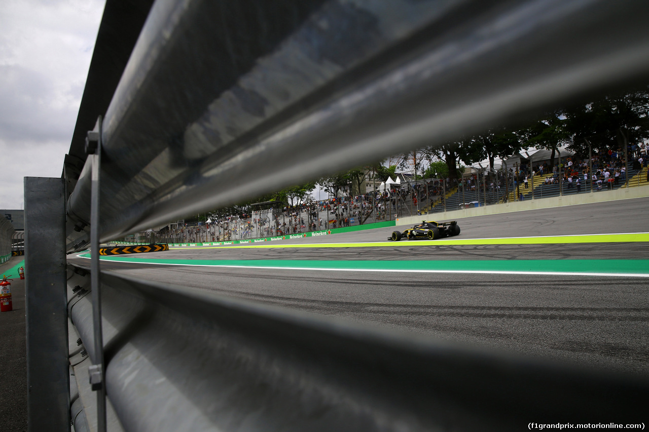 GP BRASILE, 09.11.2018 - Prove Libere 1, Carlos Sainz Jr (ESP) Renault Sport F1 Team RS18