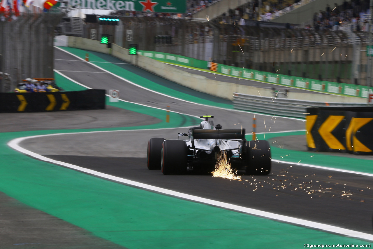 GP BRASILE, 09.11.2018 - Prove Libere 1, Valtteri Bottas (FIN) Mercedes AMG F1 W09
