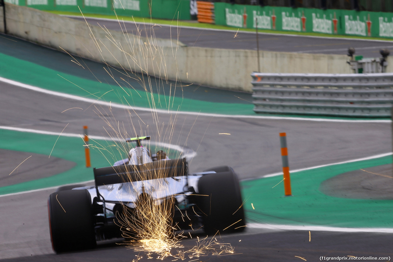 GP BRASILE, 09.11.2018 - Prove Libere 1, Valtteri Bottas (FIN) Mercedes AMG F1 W09