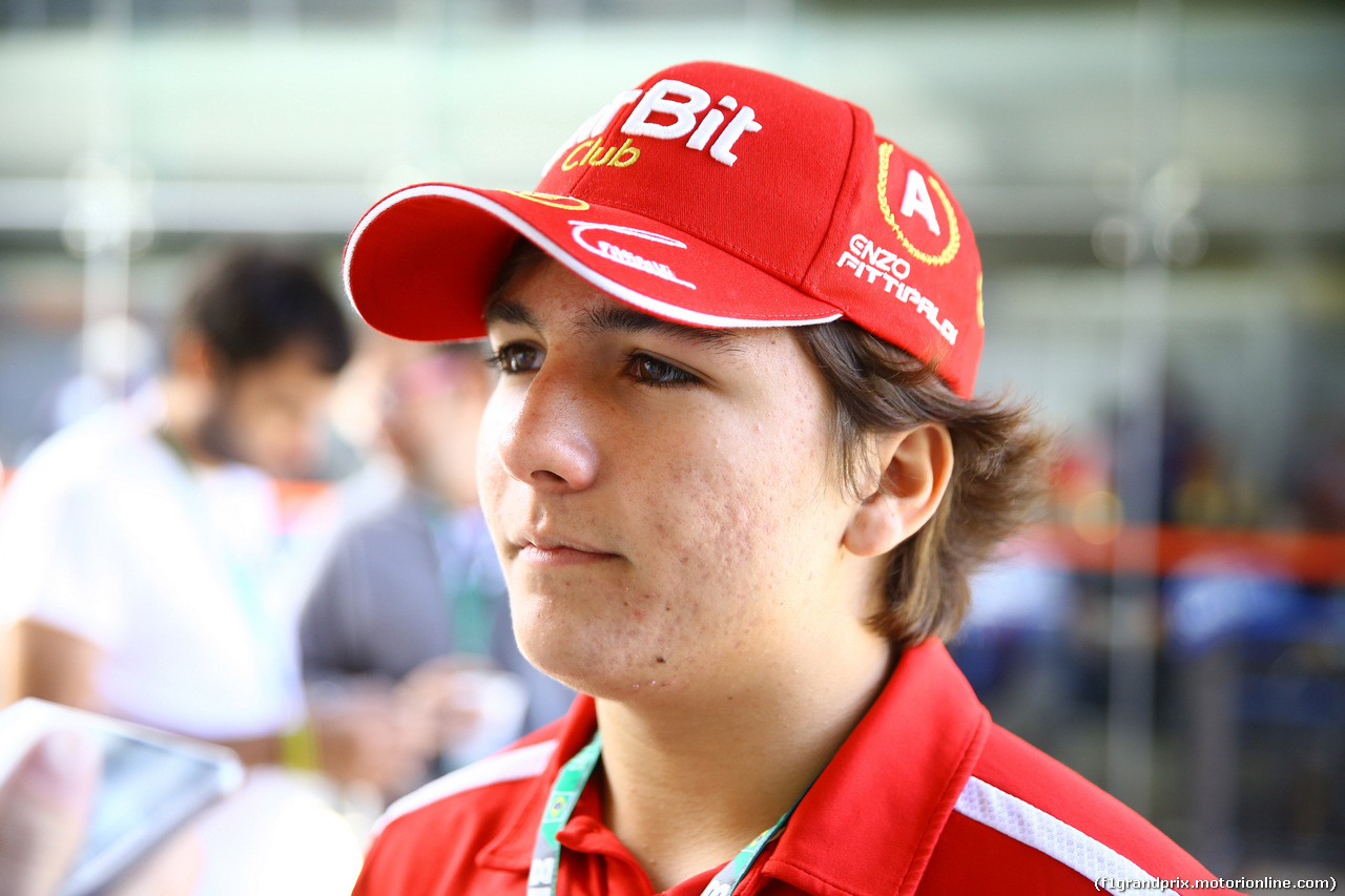 GP BRASILE, 09.11.2018 - Prove Libere 1, Enzo Fittipaldi (BRA)