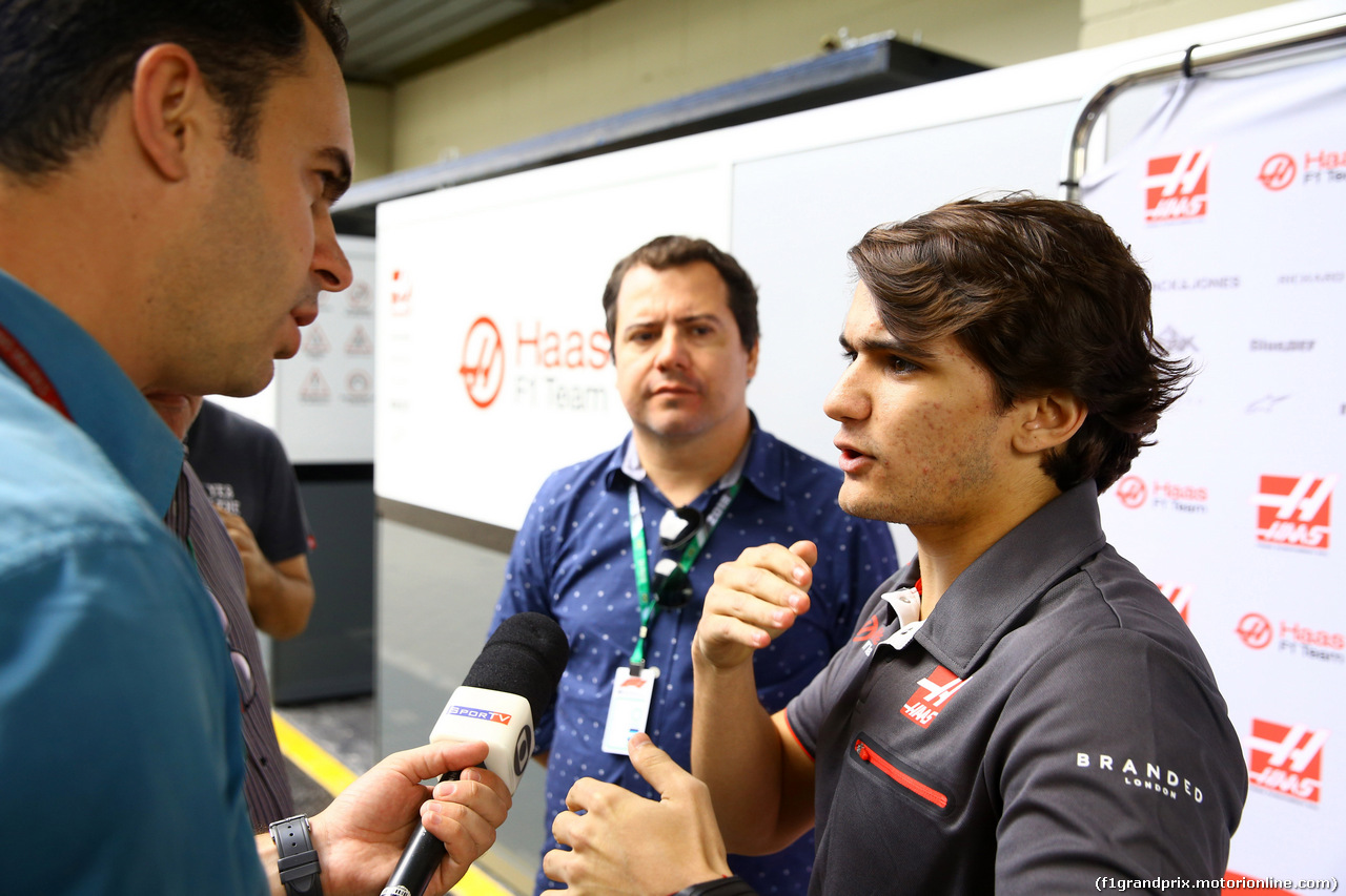 GP BRASILE, 09.11.2018 - Prove Libere 1, Pietro Fittipaldi (BRA) Test Driver, Haas F1 Team