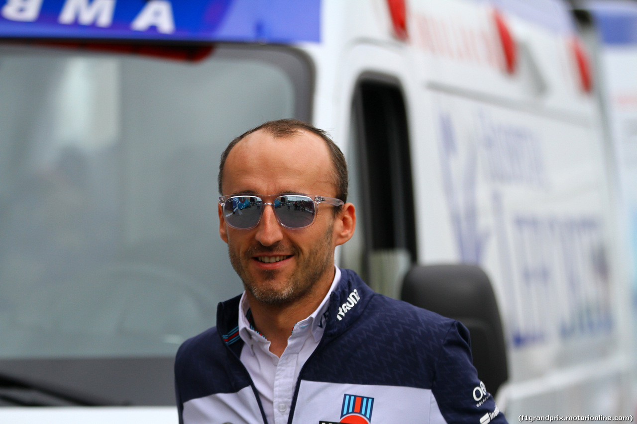 GP BRASILE, 09.11.2018 - Prove Libere 1, Robert Kubica (POL) Williams FW41 Reserve e Development Driver