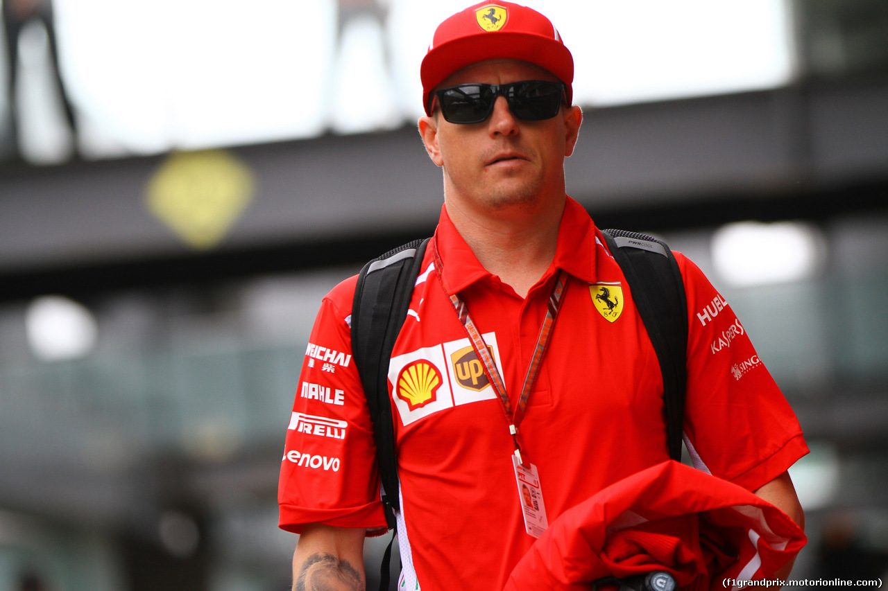 GP BRASILE, 09.11.2018 - Prove Libere 1, Kimi Raikkonen (FIN) Ferrari SF71H