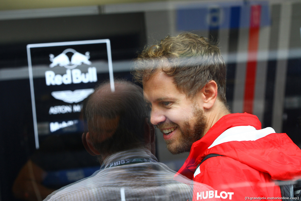 GP BRASILE, 09.11.2018 - Prove Libere 1, Sebastian Vettel (GER) Ferrari SF71H