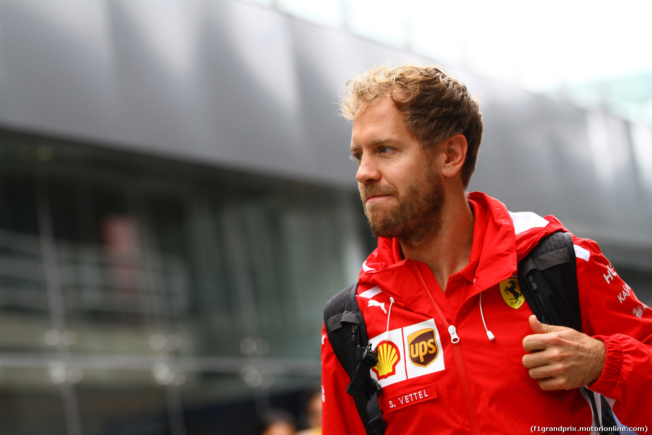 GP BRASILE, 09.11.2018 - Prove Libere 1, Sebastian Vettel (GER) Ferrari SF71H