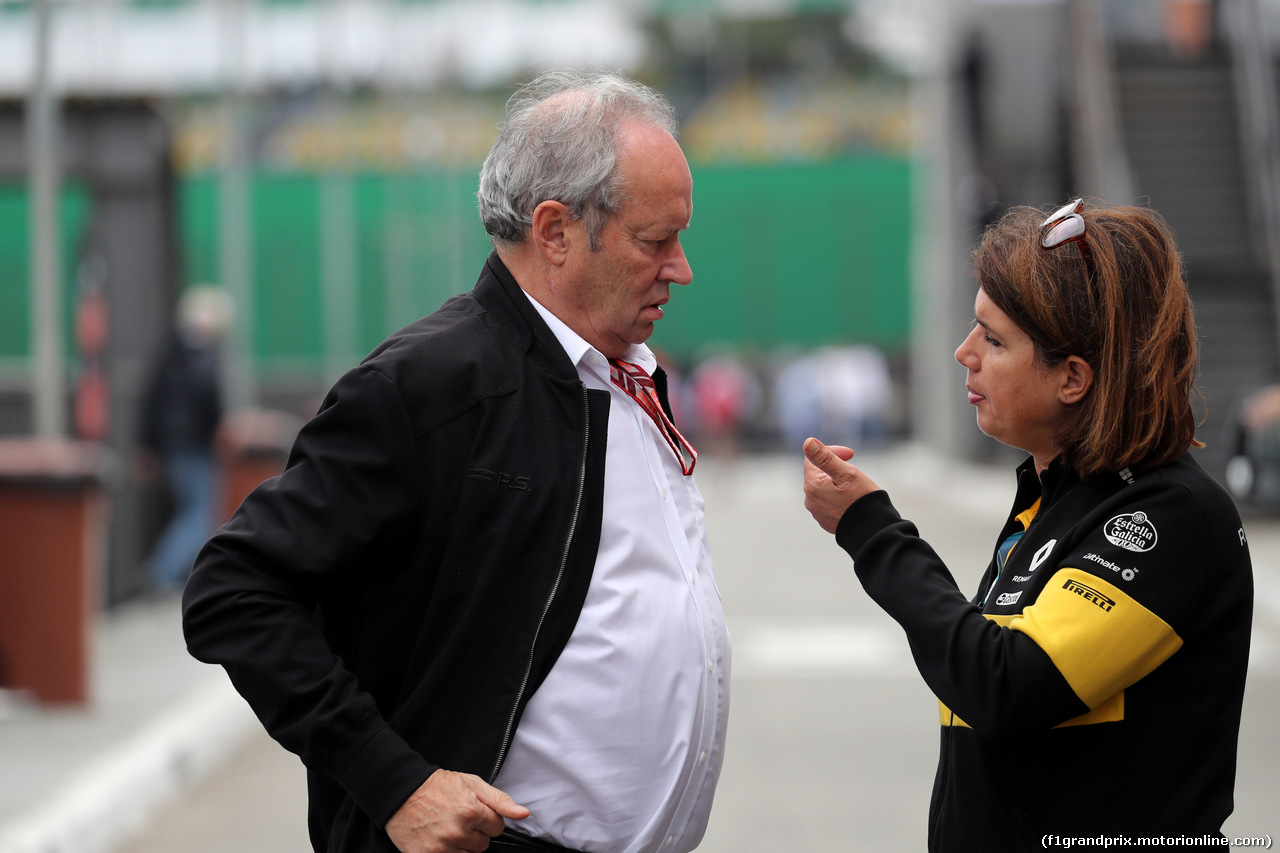 GP BRASILE, 09.11.2018 - Prove Libere 2, Jerome Stoll (FRA) Renault Sport F1 President