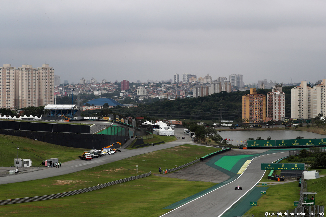 GP BRASILE, 09.11.2018 - Prove Libere 2, Esteban Ocon (FRA) Racing Point Force India F1 VJM11