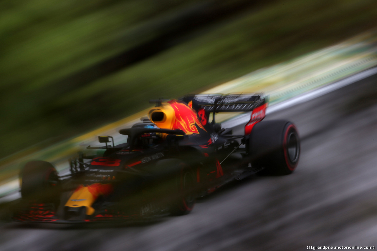 GP BRASILE, 09.11.2018 - Prove Libere 2, Max Verstappen (NED) Red Bull Racing RB14
