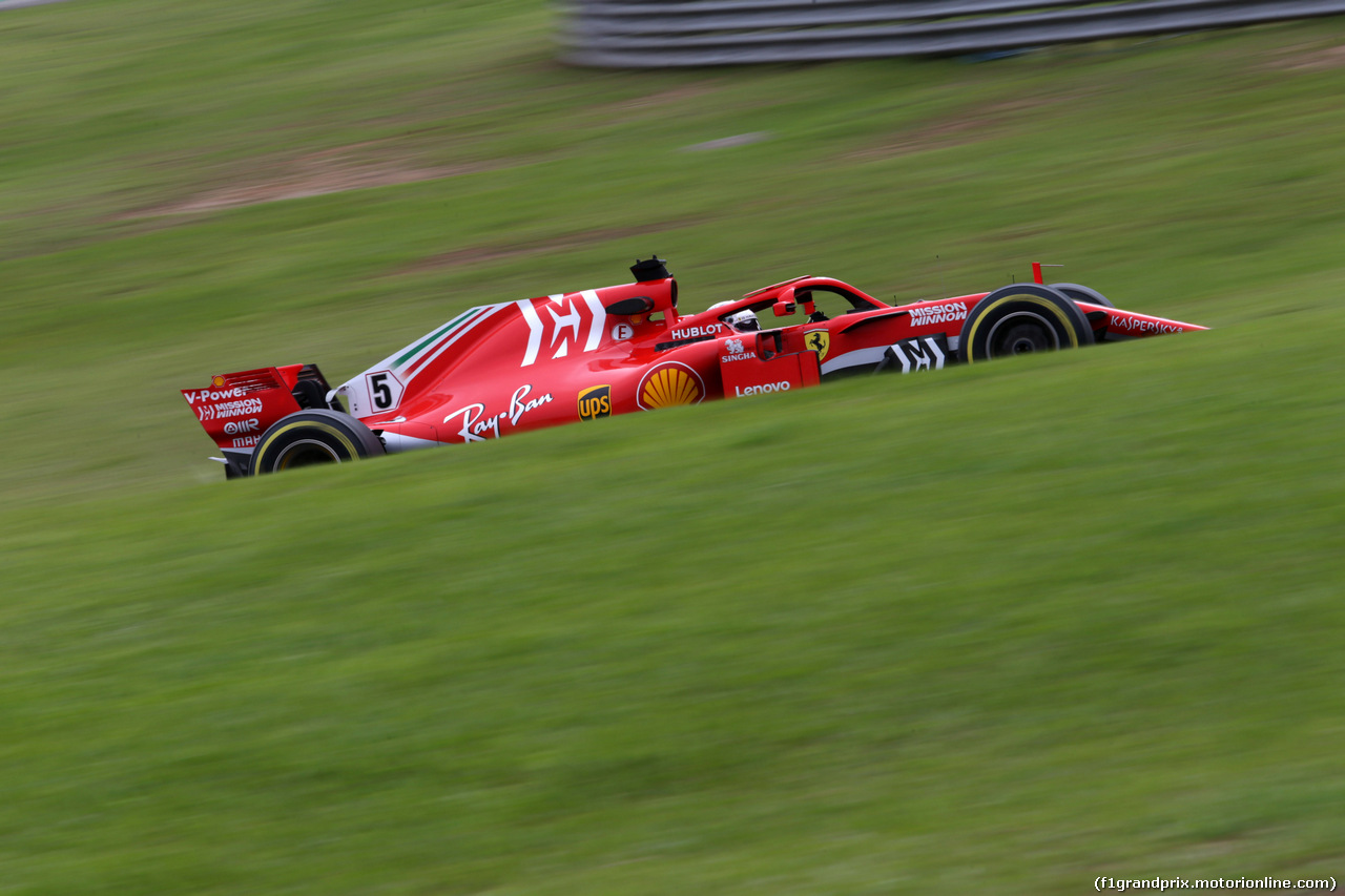GP BRASILE, 09.11.2018 - Prove Libere 2, Sebastian Vettel (GER) Ferrari SF71H