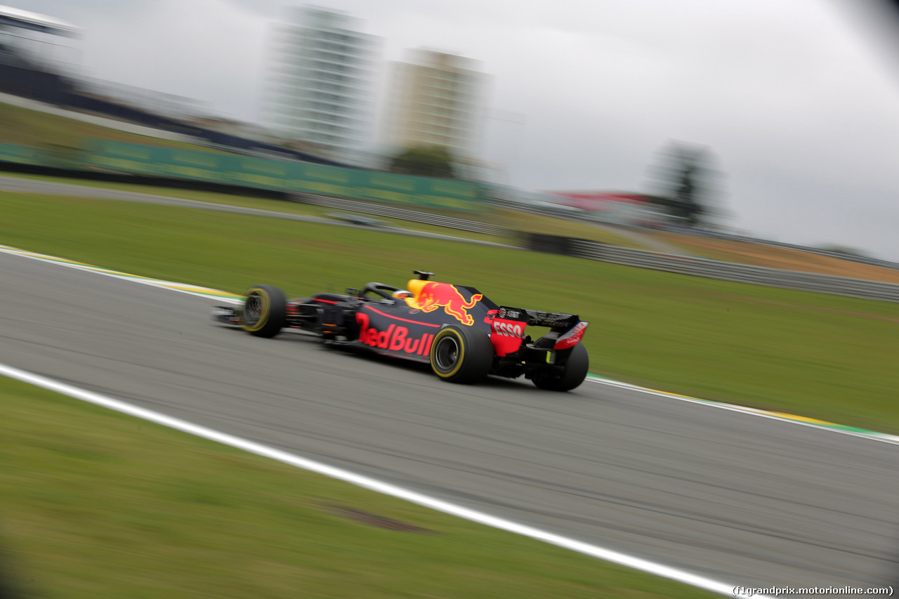 GP BRASILE, 09.11.2018 - Prove Libere 2, Daniel Ricciardo (AUS) Red Bull Racing RB14
