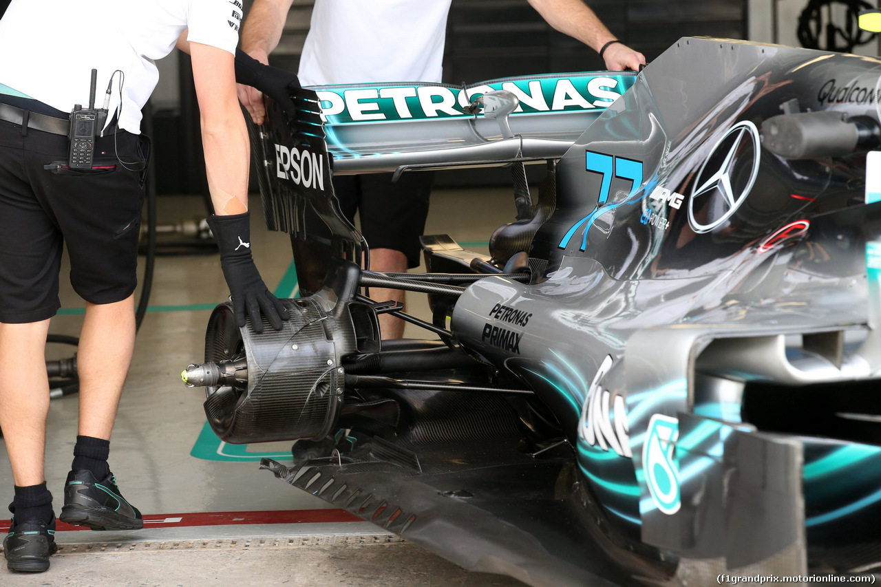GP BRASILE, 09.11.2018 - Prove Libere 2, Valtteri Bottas (FIN) Mercedes AMG F1 W09