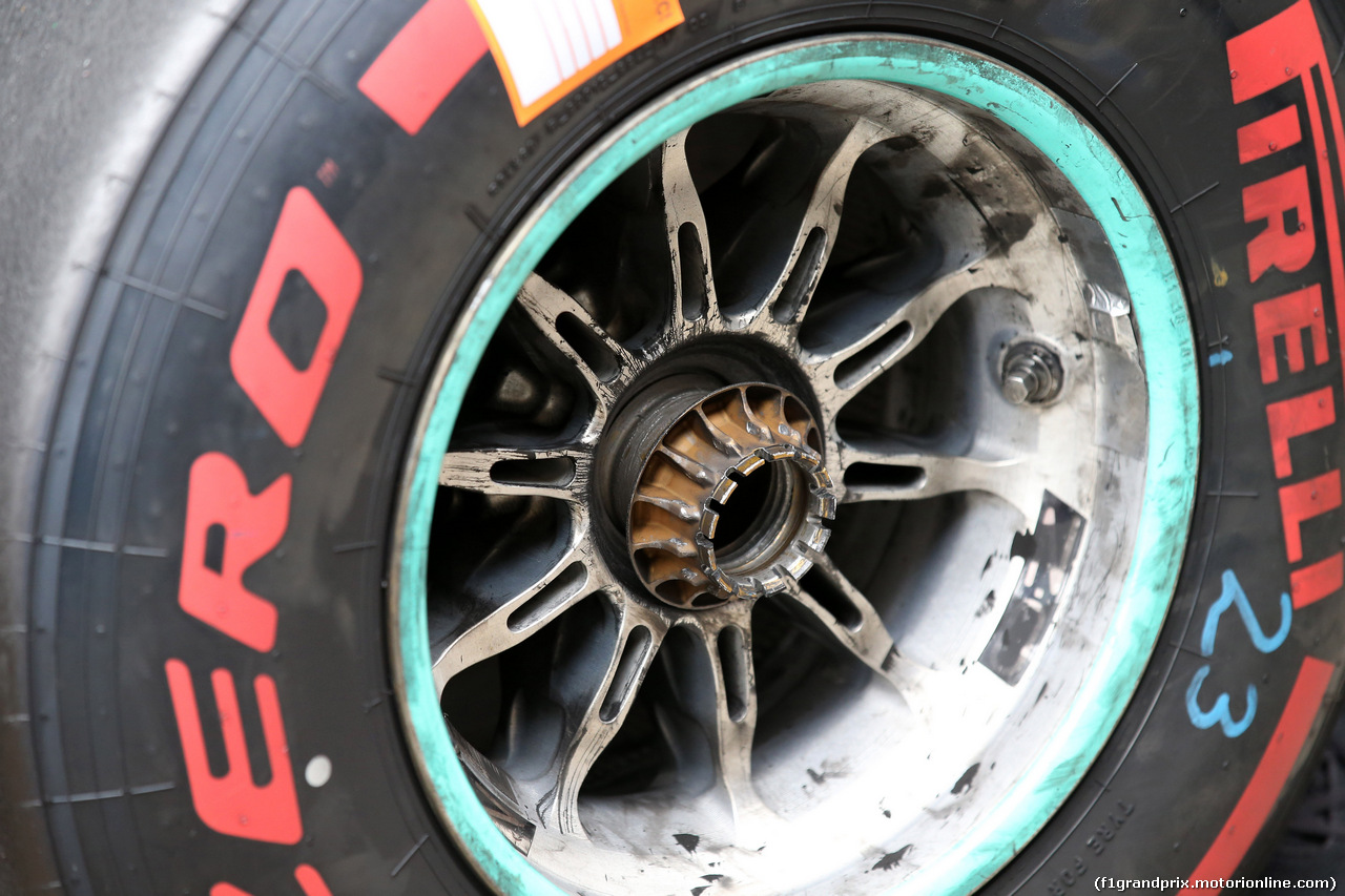 GP BRASILE, 09.11.2018 - Prove Libere 2, Pirelli Tyre of Mercedes