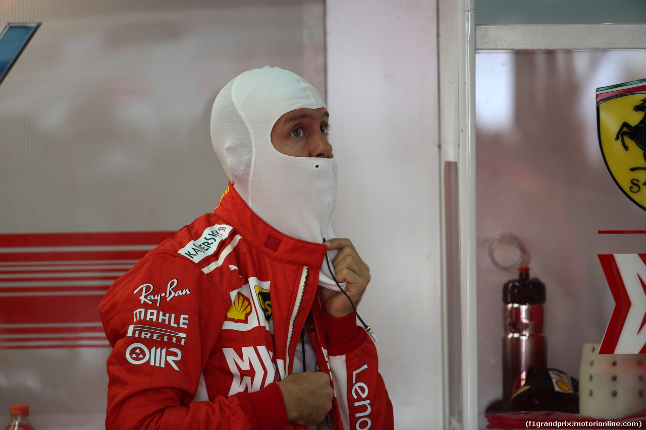 GP BRASILE, 09.11.2018 - Prove Libere 2, Sebastian Vettel (GER) Ferrari SF71H