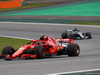 GP BRASILE, 09.11.2018 - Free Practice 2, Kimi Raikkonen (FIN) Ferrari SF71H e Lewis Hamilton (GBR) Mercedes AMG F1 W09