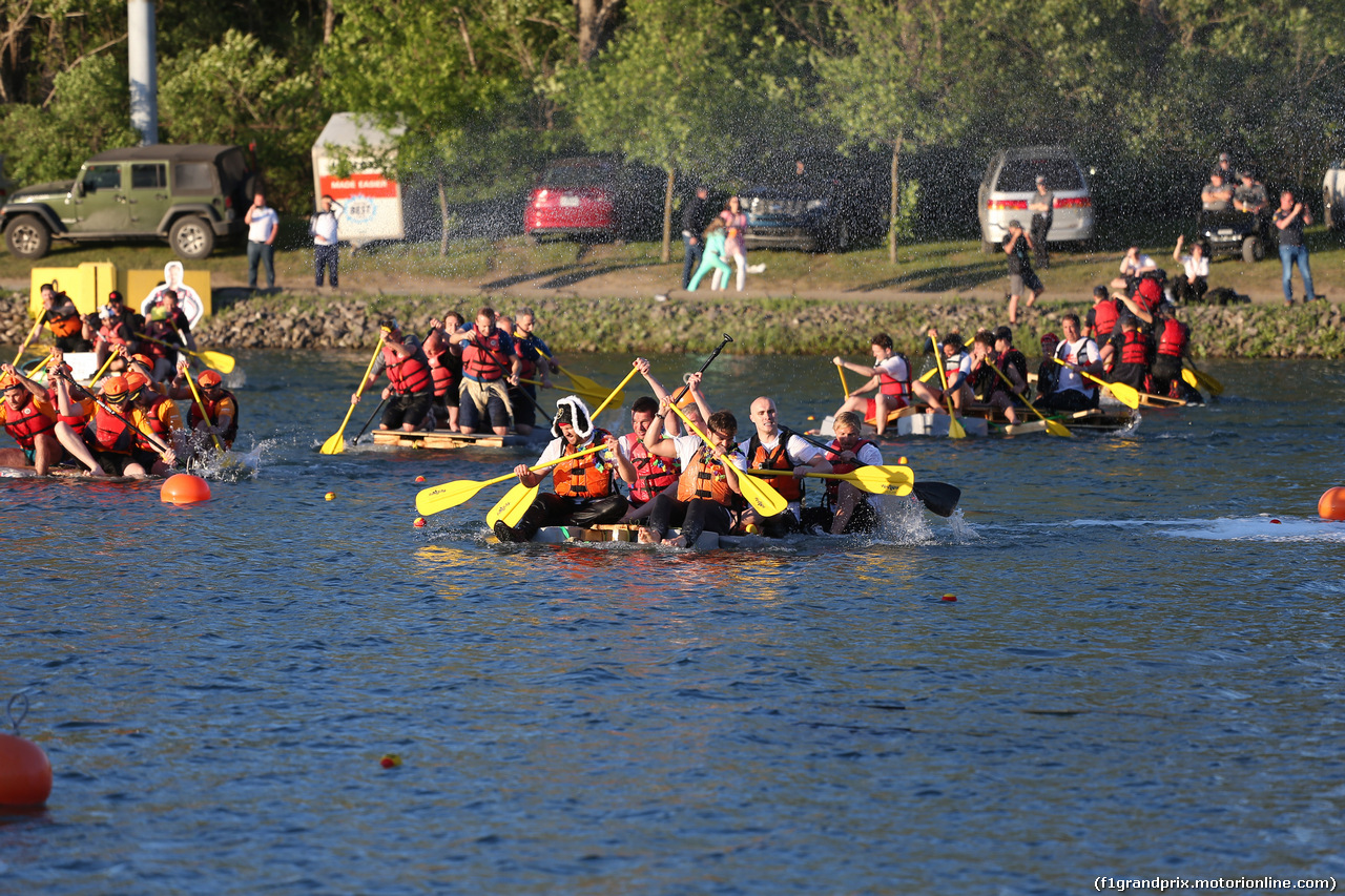 GP CANADA, 09.06.2018- Red Bull Raft Racing