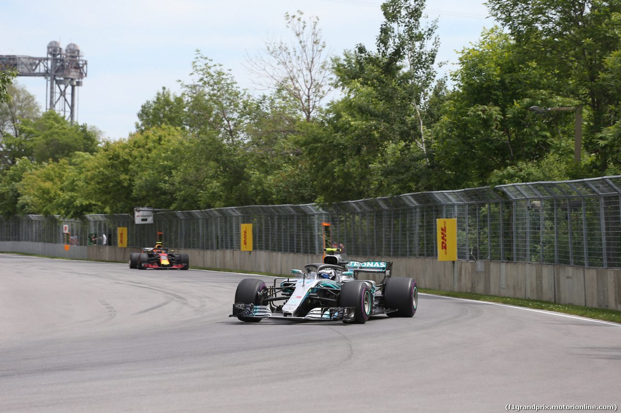 GP CANADA, 10.06.2018- Gara, Valtteri Bottas (FIN) Mercedes AMG F1 W09