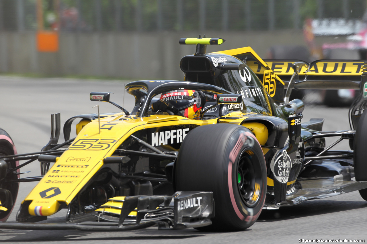 GP CANADA, 10.06.2018- Gara, Carlos Sainz Jr (ESP) Renault Sport F1 Team RS18