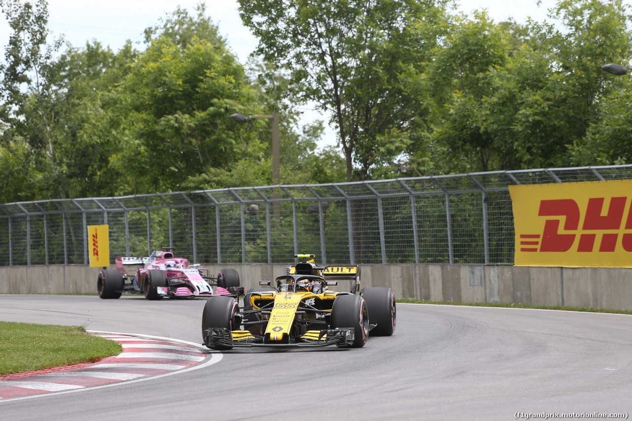 GP CANADA, 10.06.2018- Gara, Carlos Sainz Jr (ESP) Renault Sport F1 Team RS18