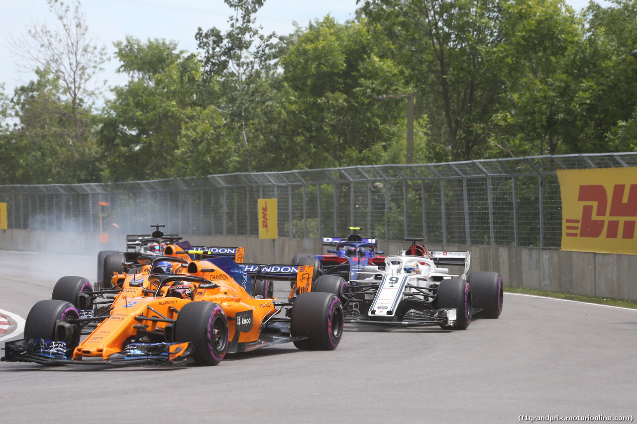 GP CANADA, 10.06.2018- Gara, Stoffel Vandoorne (BEL) McLaren MCL33