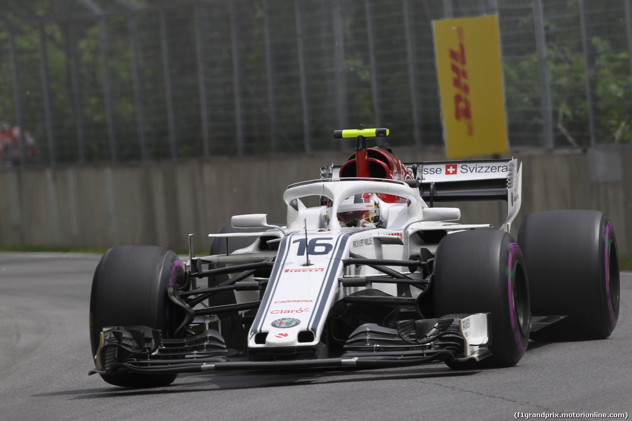 GP CANADA, 10.06.2018- Gara, Charles Leclerc (GER) Alfa Romeo Sauber C37