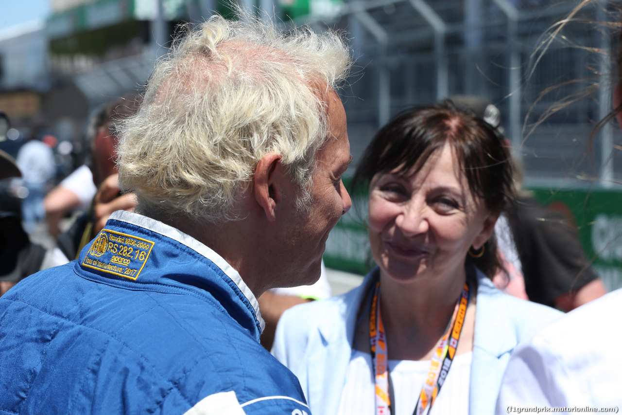 GP CANADA, 10.06.2018- Jacques Villeneuve (CDN) with his mother Joann