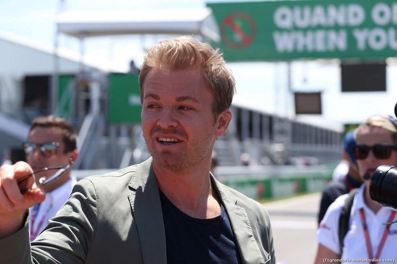 GP CANADA, 10.06.2018- Nico Rosberg (GER) 2016 F1 World Champion