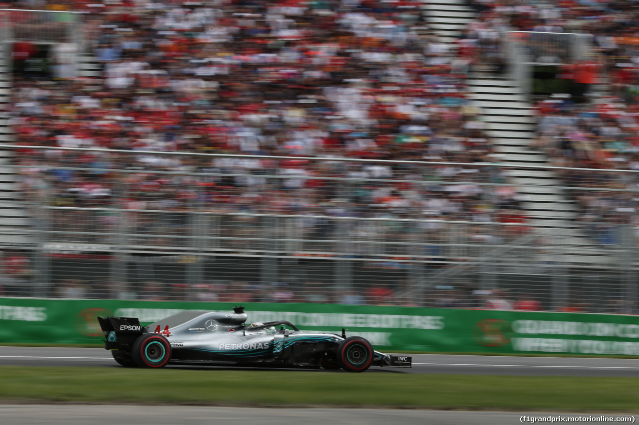GP CANADA, 10.06.2018- Gara, Lewis Hamilton (GBR) Mercedes AMG F1 W09
