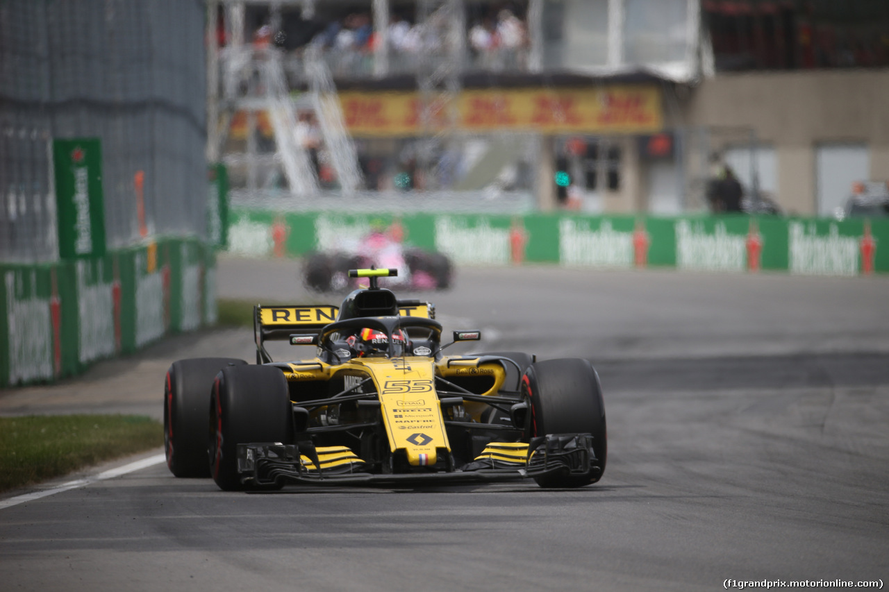 GP CANADA, 10.06.2018- Gara, Carlos Sainz Jr (ESP) Renault Sport F1 Team RS18