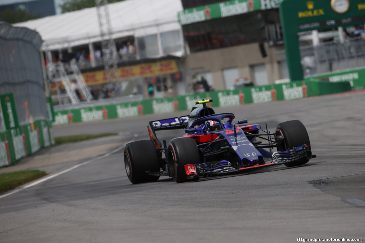 GP CANADA, 10.06.2018- Gara, Pierre Gasly (FRA) Scuderia Toro Rosso STR13