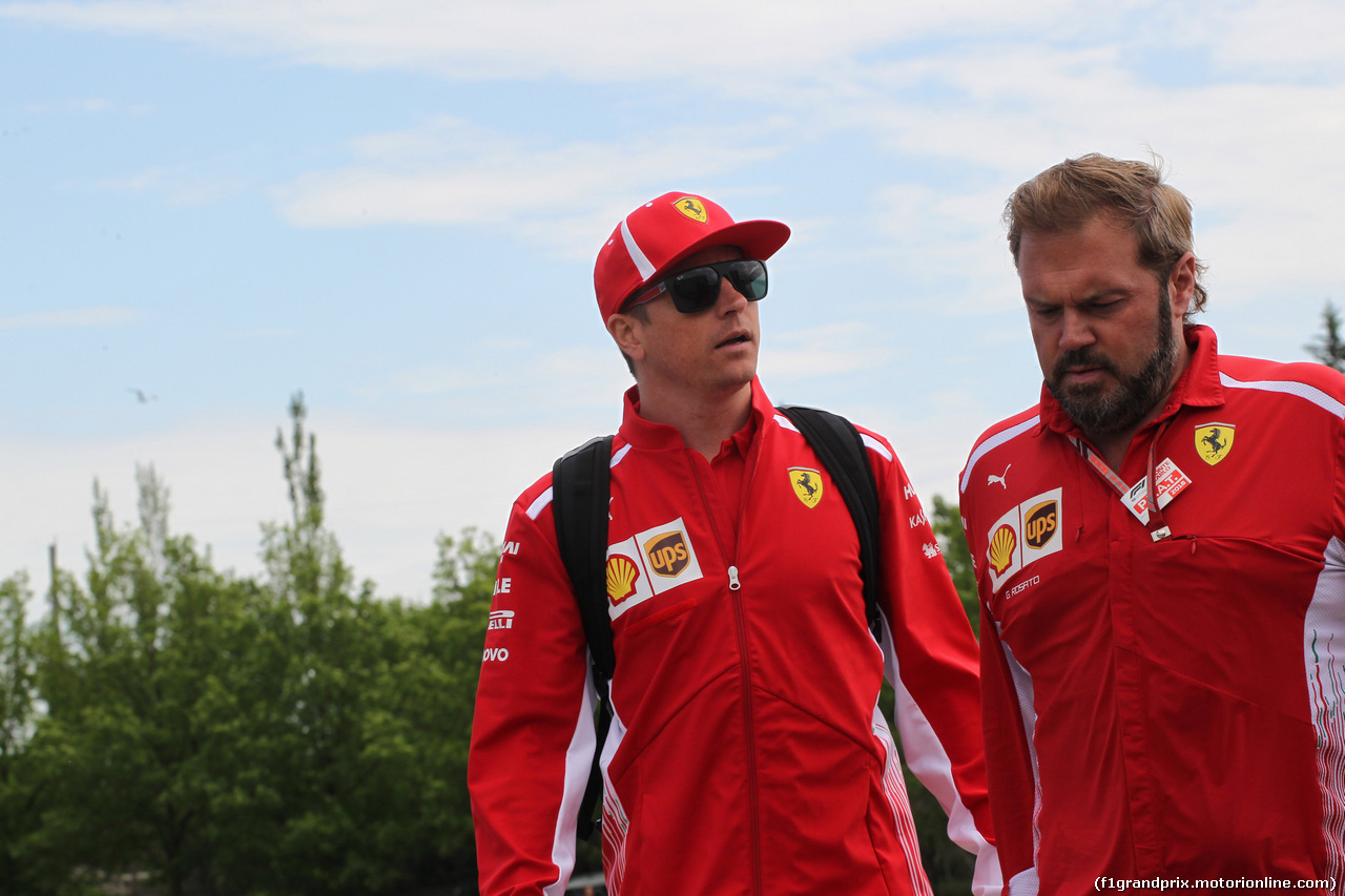GP CANADA, 07.06.2018 - Kimi Raikkonen (FIN) Ferrari SF71H