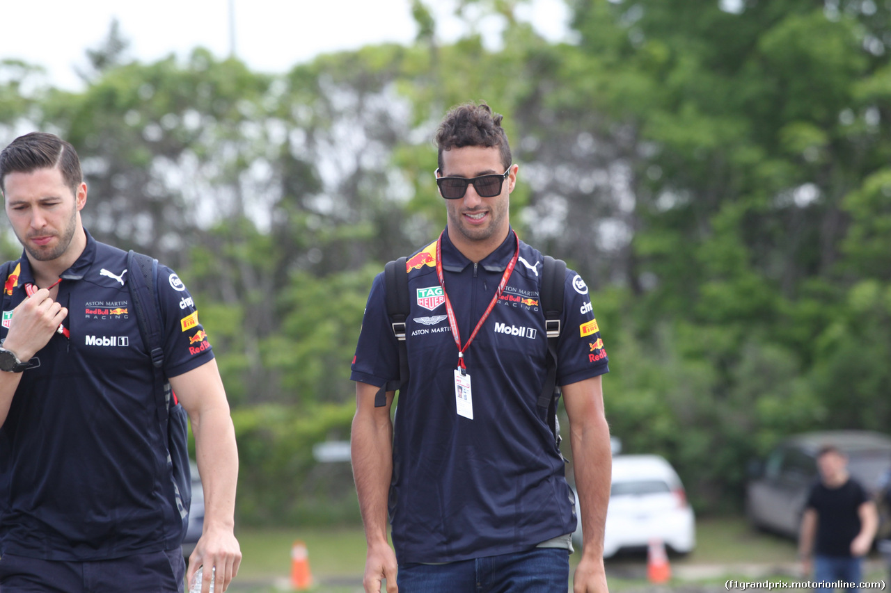 GP CANADA, 07.06.2018 - Daniel Ricciardo (AUS) Red Bull Racing RB14