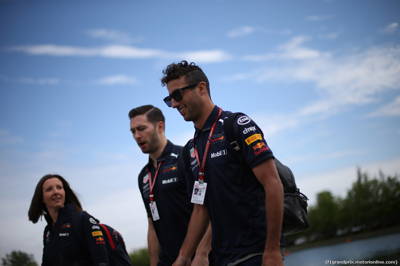 GP CANADA, 07.06.2018 - Daniel Ricciardo (AUS) Red Bull Racing RB14