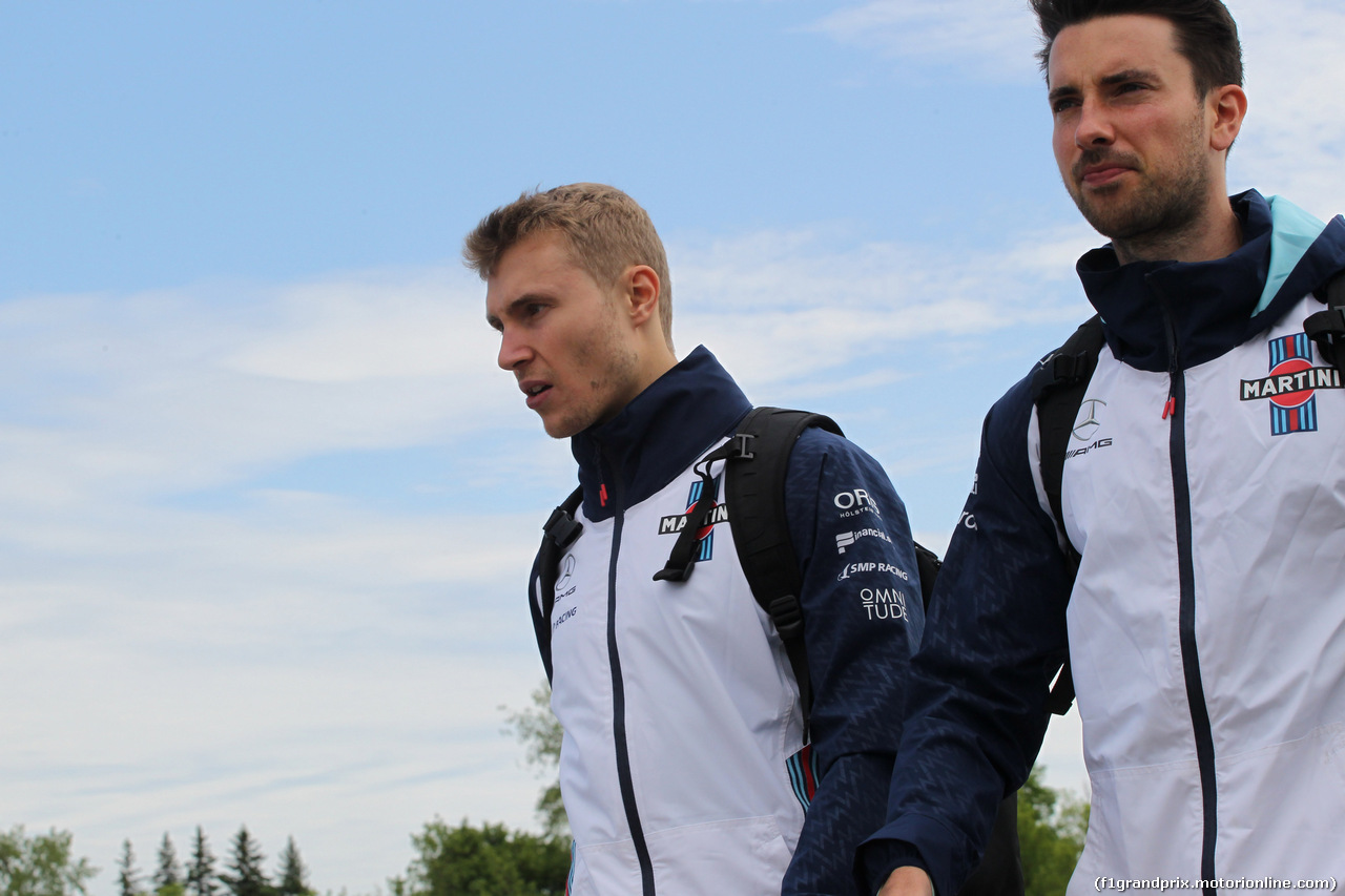 GP CANADA, 07.06.2018 - Sergej Sirotkin (RUS) Williams F1 Team FW41