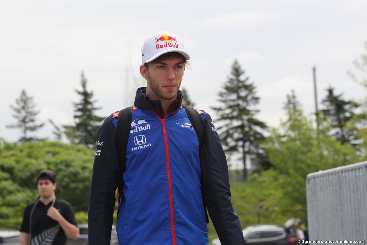 GP CANADA, 07.06.2018 - Pierre Gasly (FRA) Scuderia Toro Rosso STR13