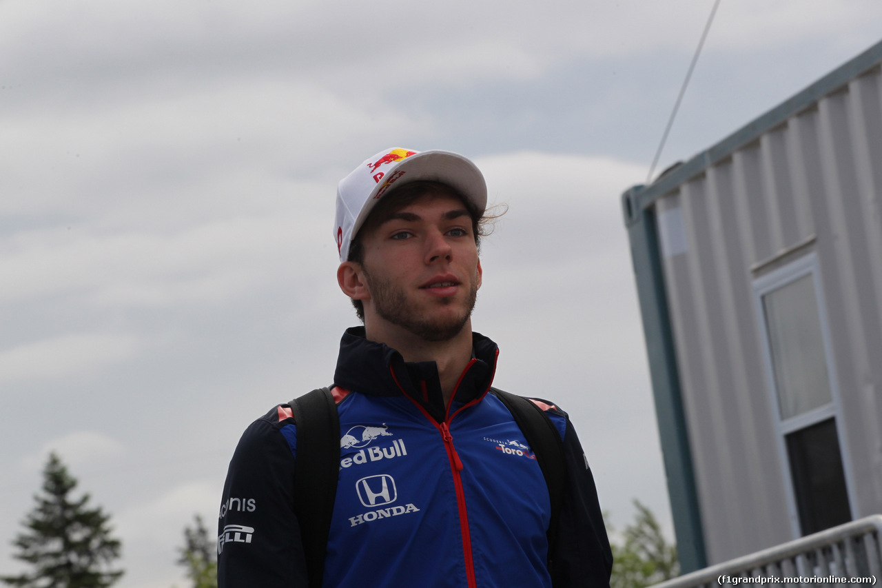 GP CANADA, 07.06.2018 - Pierre Gasly (FRA) Scuderia Toro Rosso STR13