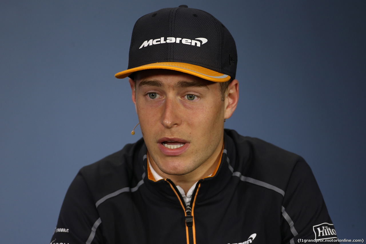 GP CANADA, 07.06.2018 - official fia Giovedi' Official Fia press conference, Stoffel Vandoorne (BEL) McLaren MCL33