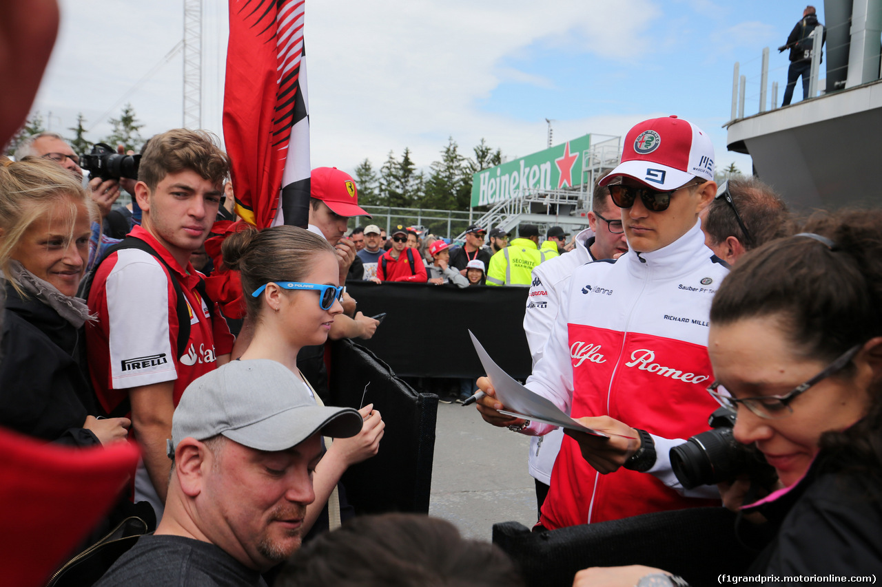 GP CANADA, 07.06.2018 - Marcus Ericsson (SUE) Alfa Romeo Sauber C37