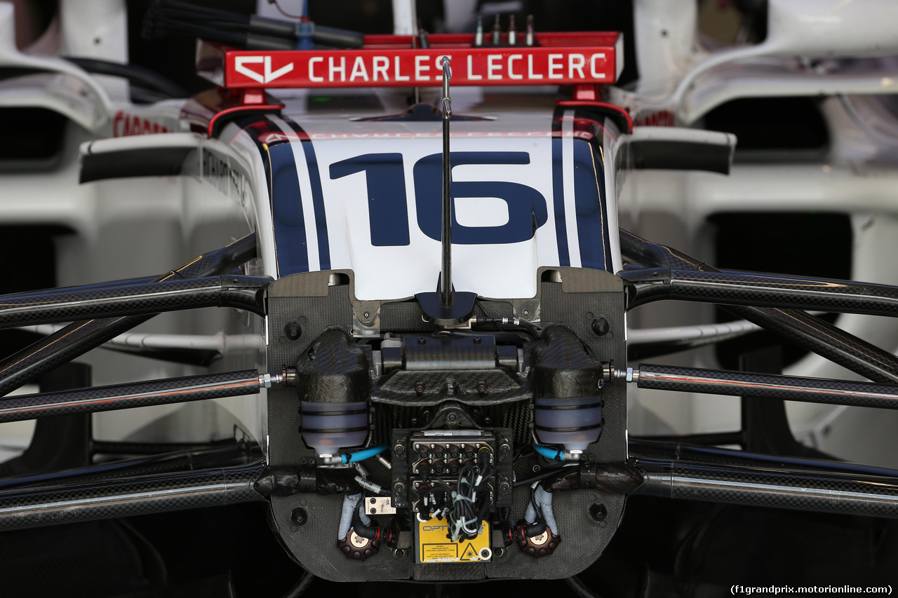 GP CANADA, 07.06.2018 - Sauber Tech Detail