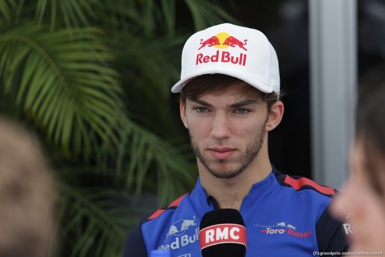 GP CANADA, 07.06.2018 - Pierre Gasly (FRA) Scuderia Toro Rosso STR13