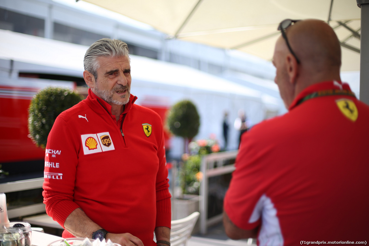 GP CANADA, 07.06.2018 - Maurizio Arrivabene (ITA) Ferrari Team Principal