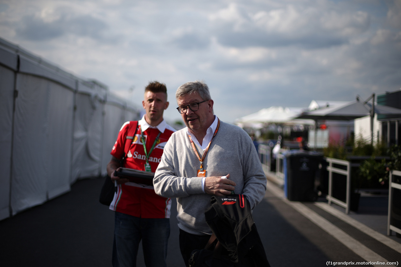 GP CANADA, 07.06.2018 - Ross Brawn (GBR) Formula One Managing Director of Motorsports