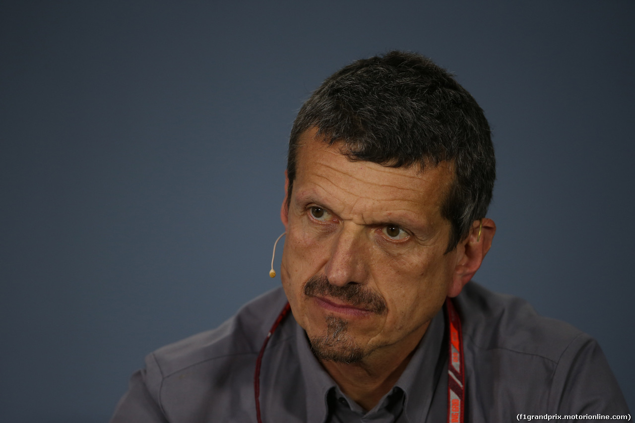 GP CANADA, 08.06.2018- friday Official Fia press conference, Guenther Steiner (ITA) Haas F1 Team Prinicipal