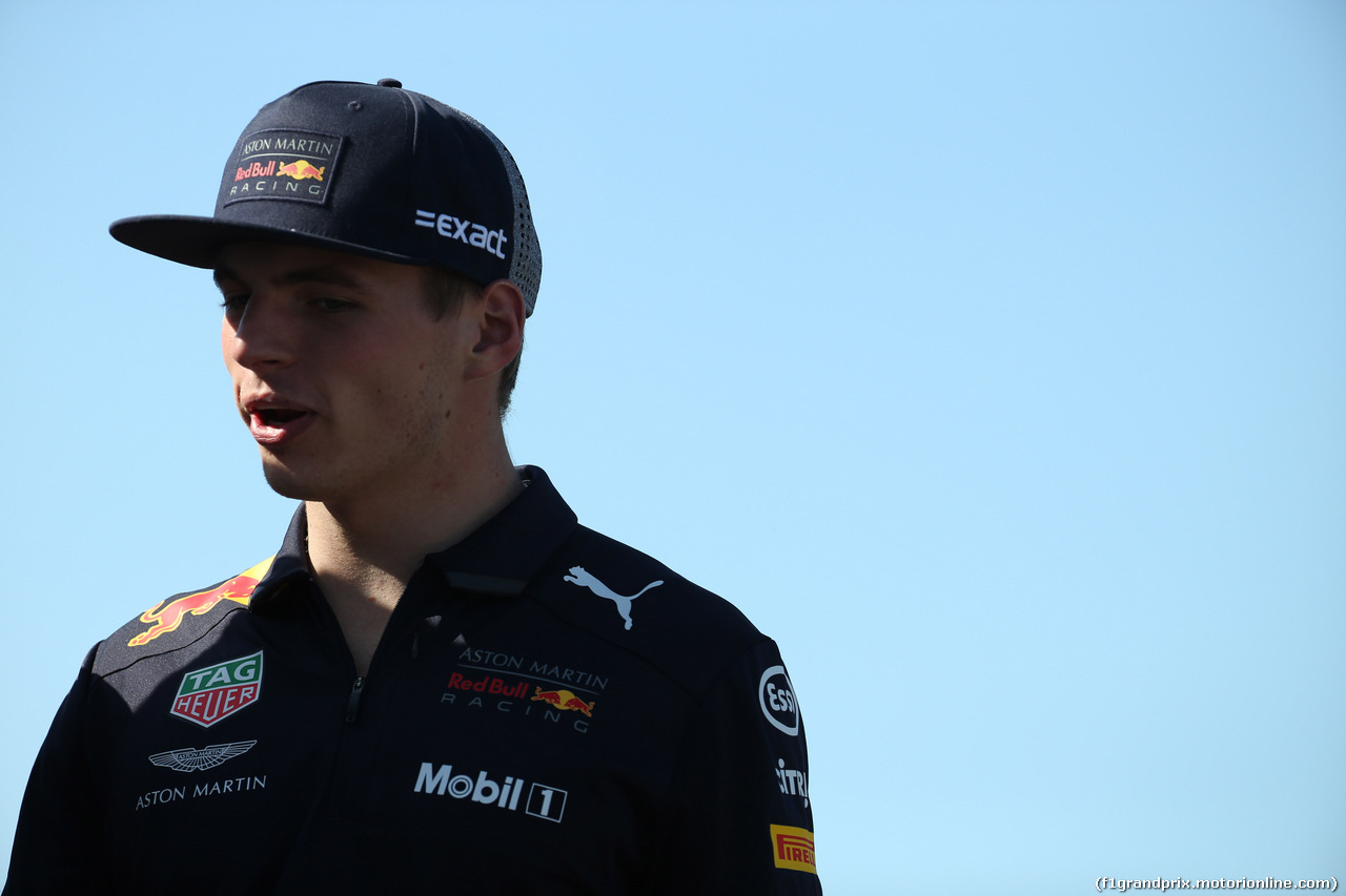 GP CANADA, 08.06.2018- Max Verstappen (NED) Red Bull Racing RB14