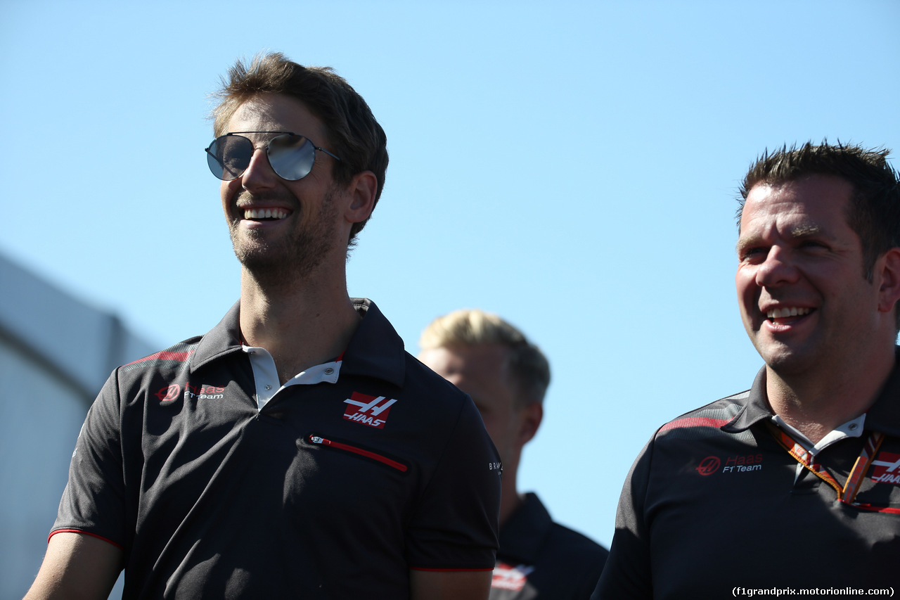 GP CANADA, 08.06.2018- Romain Grosjean (FRA) Haas F1 Team VF-18
