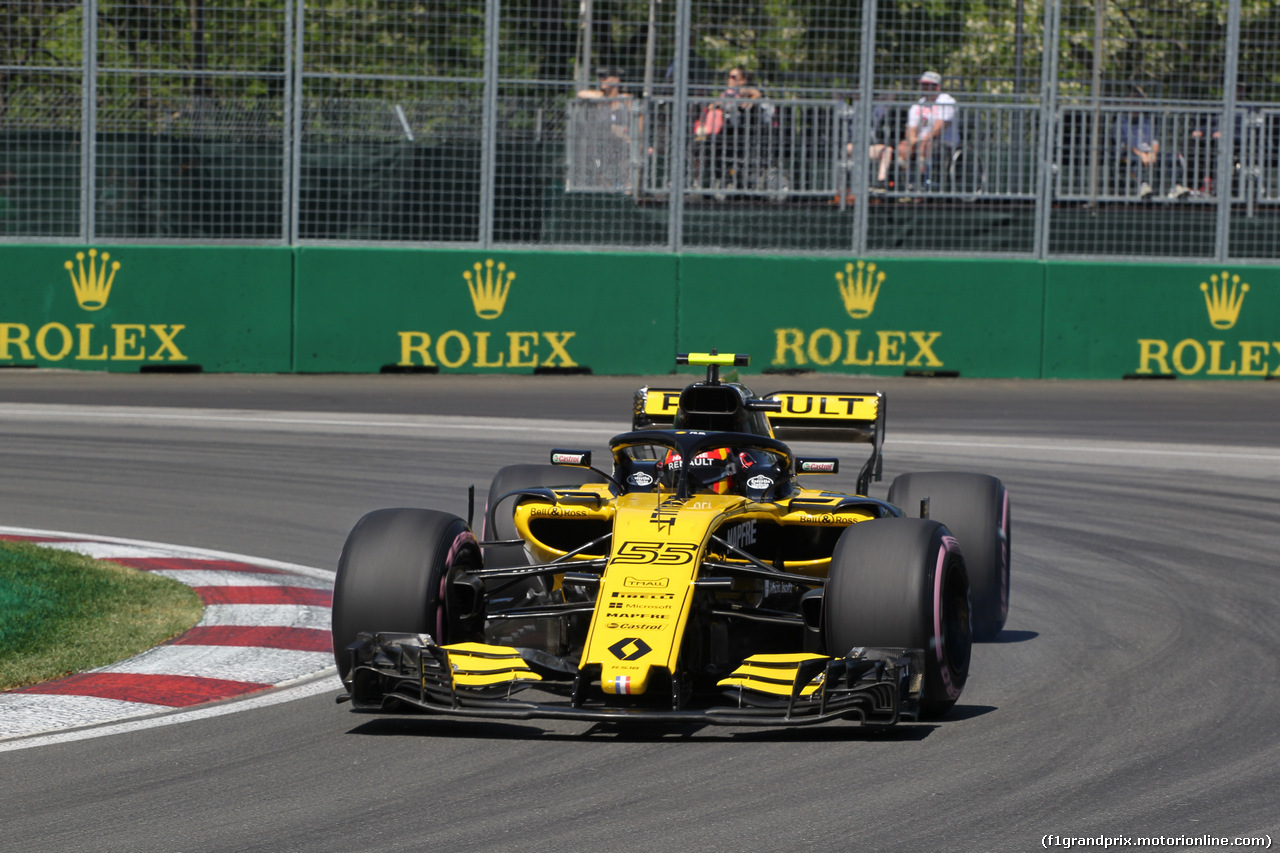 GP CANADA, 09.06.2018- Prove Libere 3, Carlos Sainz Jr (ESP) Renault Sport F1 Team RS18