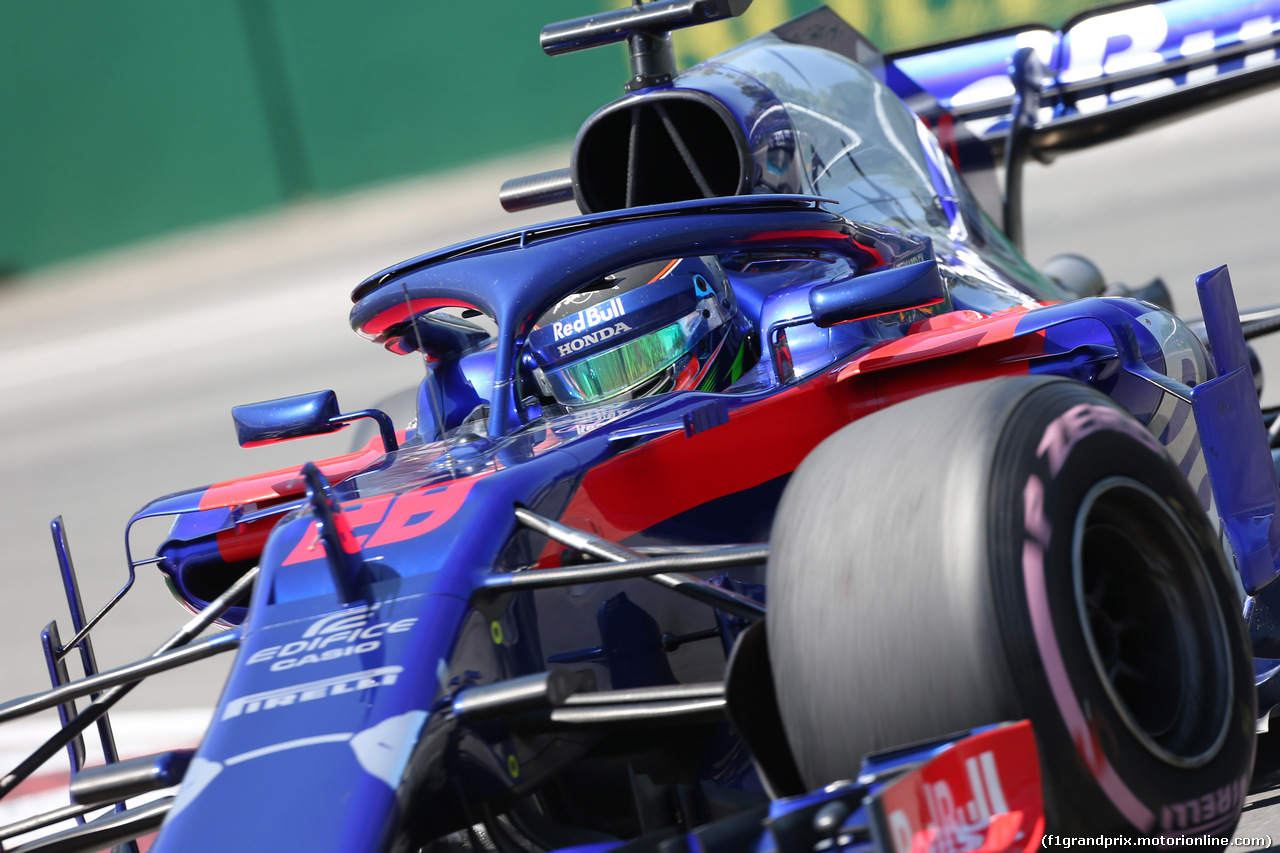 GP CANADA, 09.06.2018- Prove Libere 3, Brendon Hartley (FRA) Scuderia Toro Rosso STR13