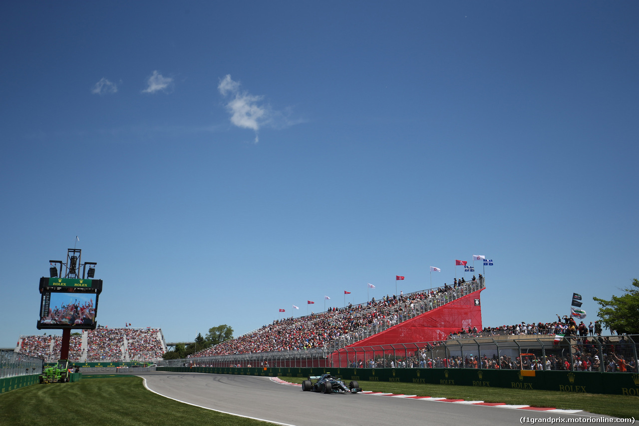 GP CANADA, 09.06.2018- Prove Libere 3, Valtteri Bottas (FIN) Mercedes AMG F1 W09