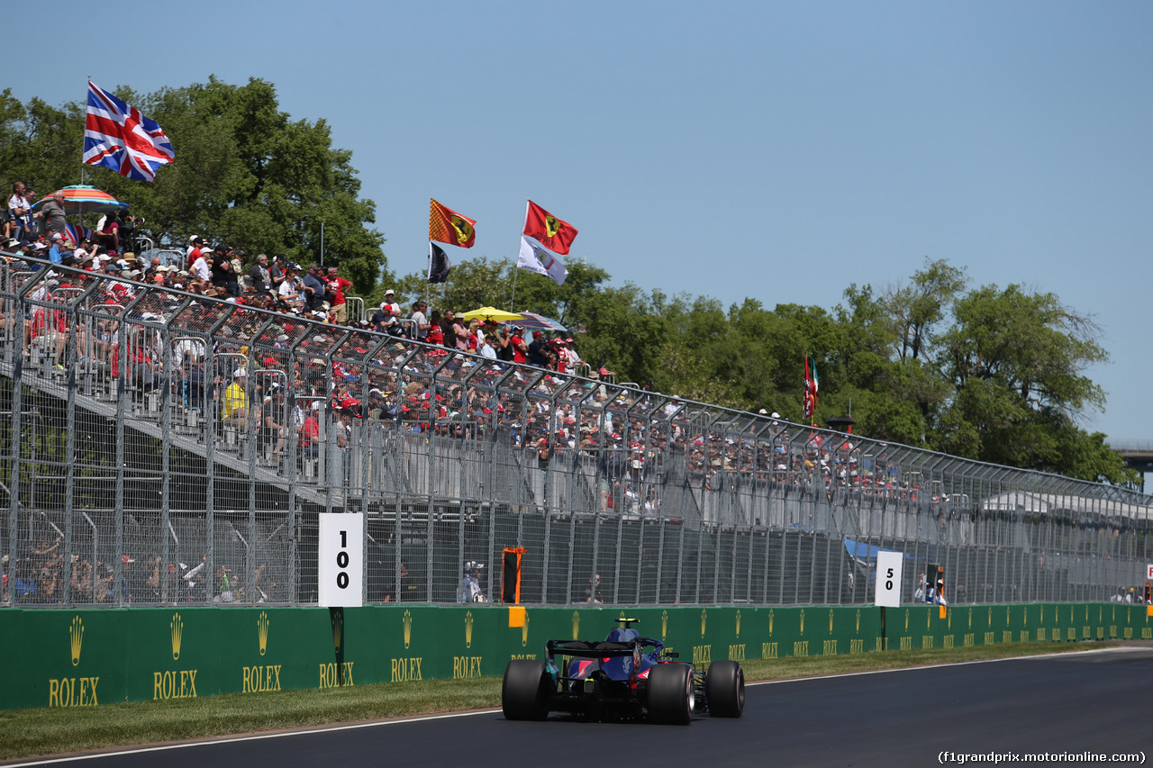 GP CANADA, 09.06.2018- Prove Libere 3, Pierre Gasly (FRA) Scuderia Toro Rosso STR13