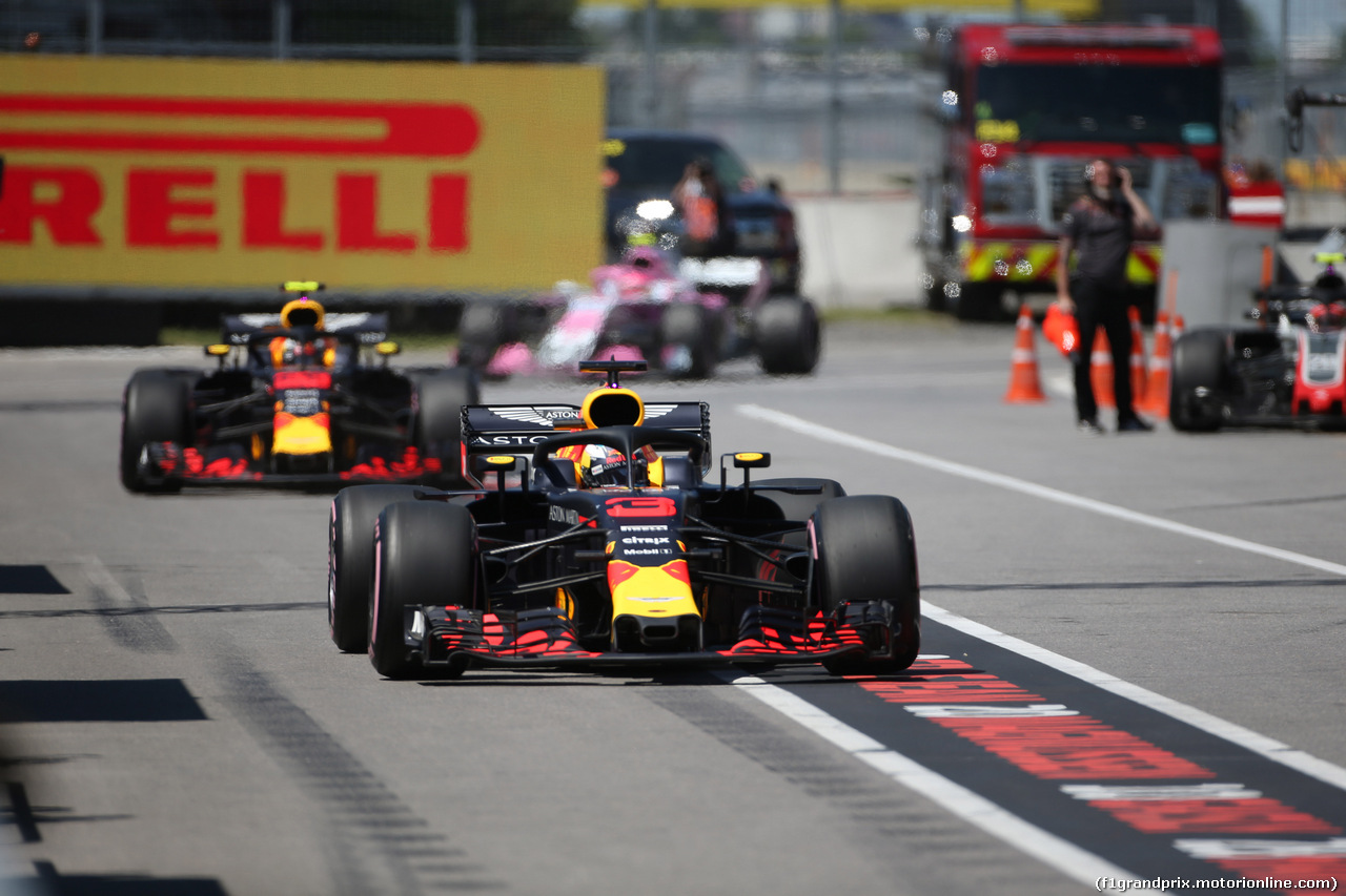 GP CANADA, 09.06.2018- Qualifiche, Daniel Ricciardo (AUS) Red Bull Racing RB14